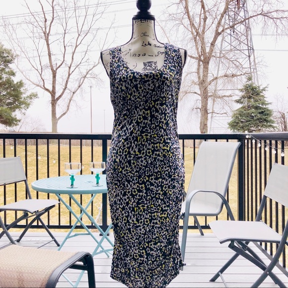 Rachel Roy Xl floral pattern slim lined dress - Picture 1 of 8